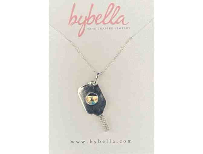 I03 Pickleball Pendant Necklace