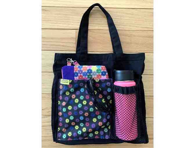 E13 Pickleball Tote Bag and Wristlet Purse