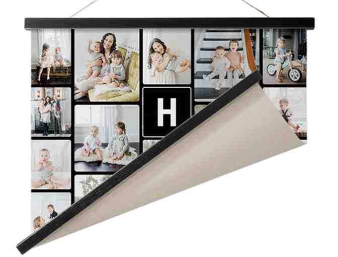 H01 'Osprey in a Mood on Jekyll Island', Hanging Canvas 16' x 20'