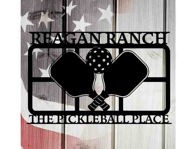 G07 Personalized 14' Pickleball Metal Wall Art