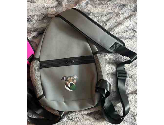 E02 Grey Neoprene Pickleball Bag