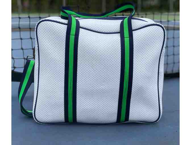 E05 Neoprene Pickleball Bag (White, Navy Blue, Kelly Green, Silver)