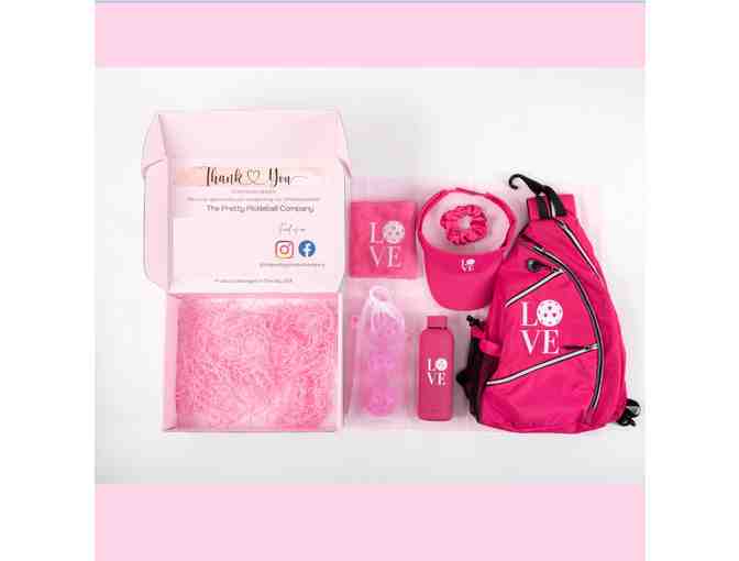 E06 The Perfectly Pink Passion Pickleball Set