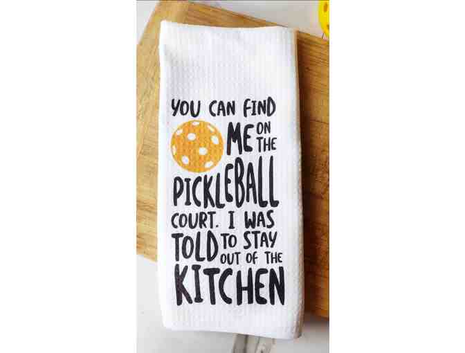 E27 Microfiber Waffle Weave Pickleball Towel