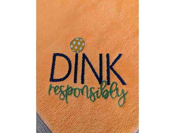 E26 Embroidered Pickleball Towel with Clip