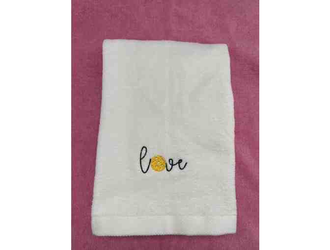E25 Embroidered Pickleball Towel