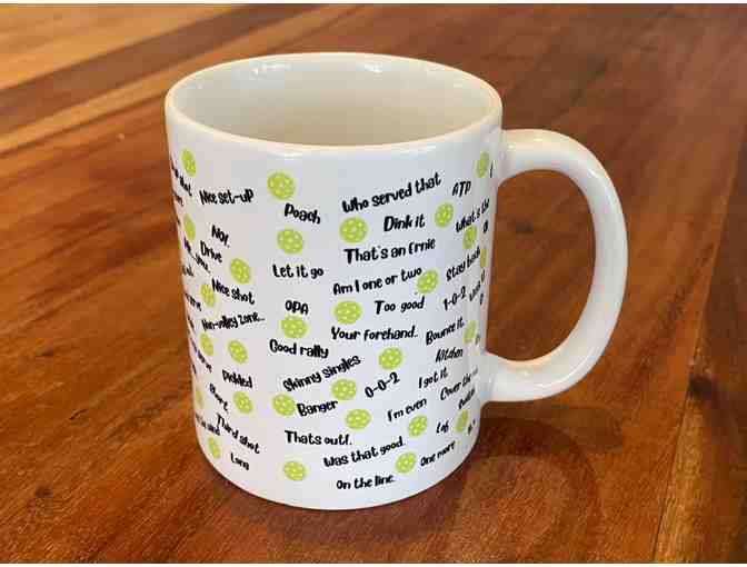L05 'Pickleball Lingo' Mug