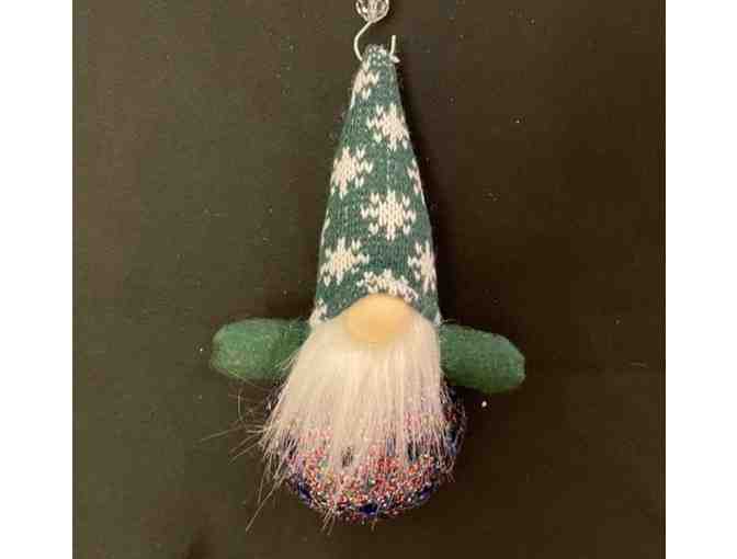 O02 Upcycled Pickleball Ornament #2
