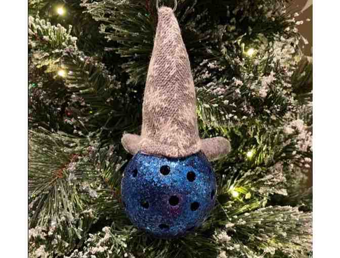 O10 Upcycled Pickleball Ornament #10