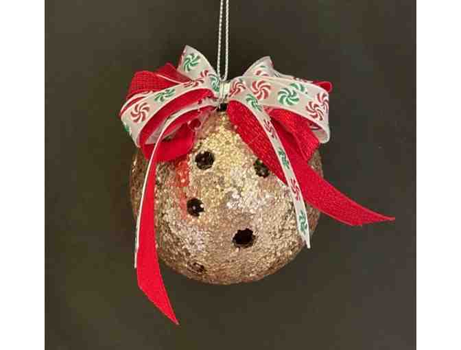 O21 Upcycled Pickleball Ornament #21