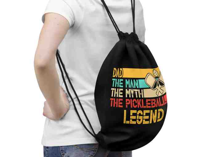 E18 'Dad, the Man, the Myth, the Pickleball Legend' Tote Bag