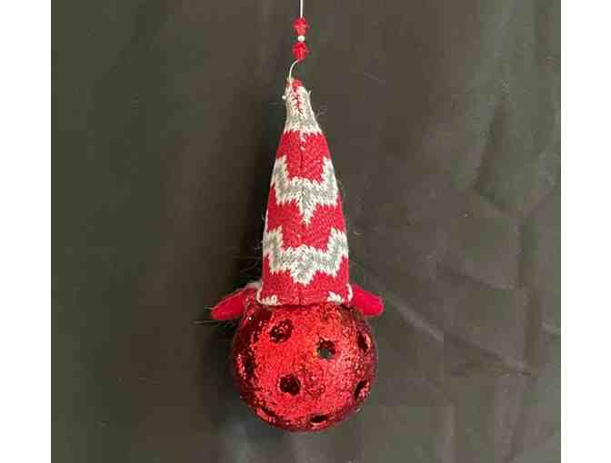 O14 Upcycled Pickleball Ornament #14