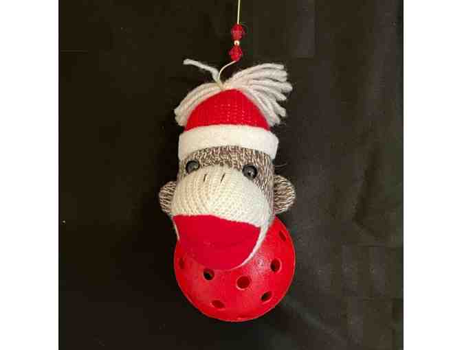 O20 Upcycled Pickleball Ornament #20