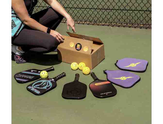 D01 Pickleball Central Mystery Box: 4 Paddles + 4 Balls + Other Fun Random Accessories!