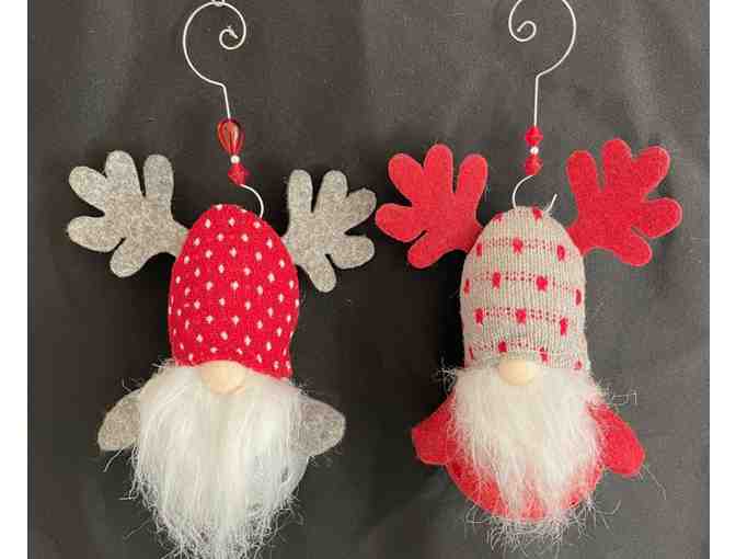 N11 Upcycled Pickleball Ornament Duo #11