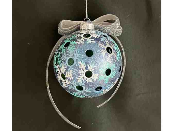 O24 Upcycled Pickleball Ornament #24