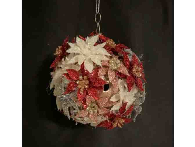 O41 Upcycled Pickleball Ornament O41