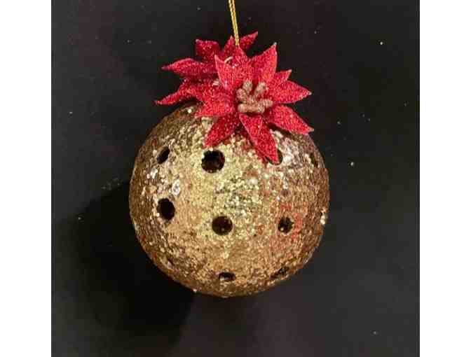 A07 Upcycled Pickleball Ornament #7