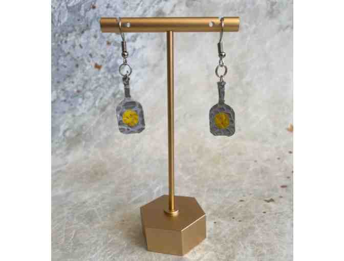 B05 Pickleball Dangle Earrings