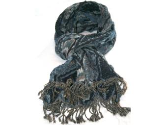 Gorgeous Hand Loomed Wool Scarf