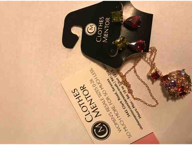 Clothes Mentor: $25 Gift Certificate plus Necklace and Earring Set