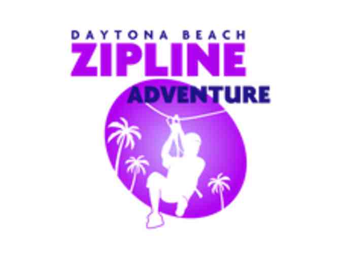 Daytona Beach Zipline Adventure: (4) Tickets - Photo 1