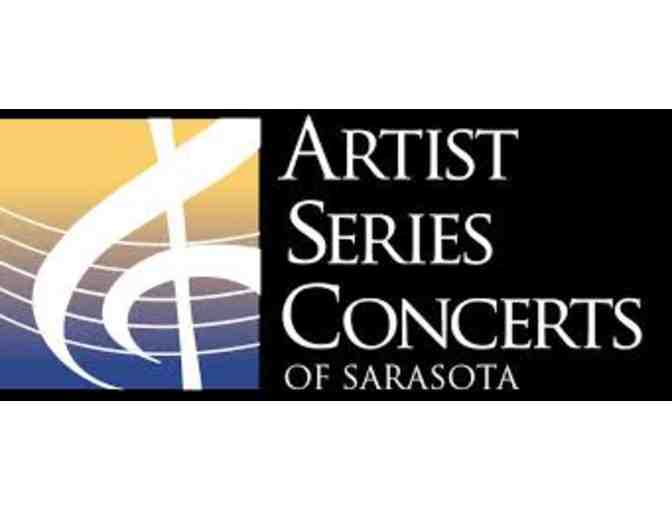 Artist Series Concerts: 2 Tickets - Photo 1