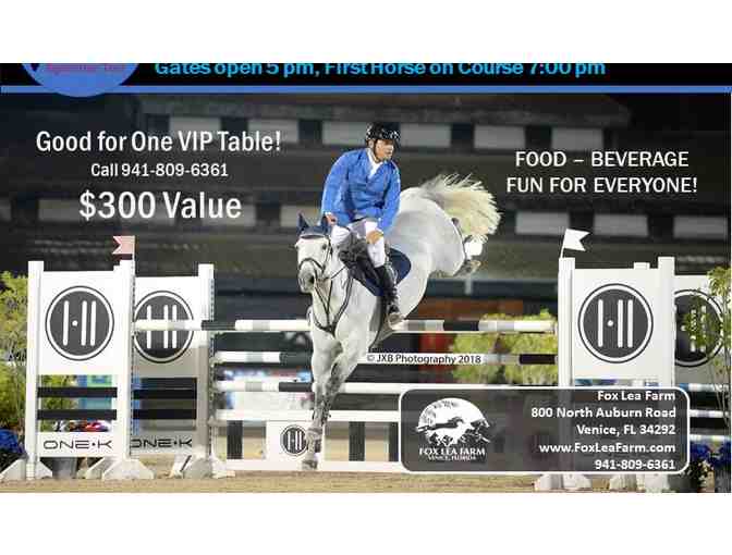 Fox Lea Farm: Grand Prix Horse Jumping Show -  VIP Table for 6 - Photo 3