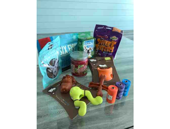Dog Gift Basket Treats, Toys and more - Photo 2