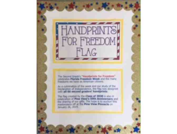2nd Grade Class Art: Handprints for Freedom - Photo 2