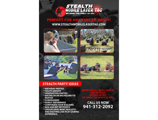 Stealth Mobile Laser Tag: $100 Gift Certificate
