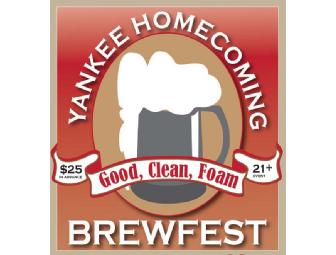 4 Tickets to the Yankee Homecoming Brewfest