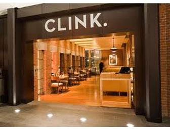 A Night at The Liberty Hotel and Dinner at CLINK