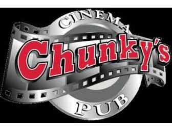 $75 Gift Certificate to Chunky's Cinema Pub in Haverhill
