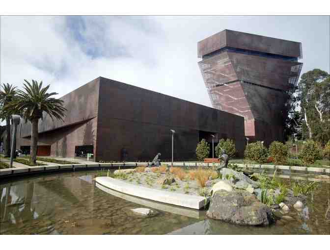 (4) Four VIP General Admission Guest Passes to de Young or Legion of Honor Museum