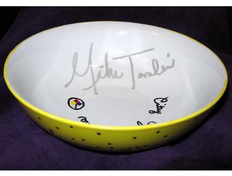 Mike Tomlin Autographed Bowl