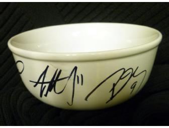 Bowl Autographed by Pittsburgh Penguins