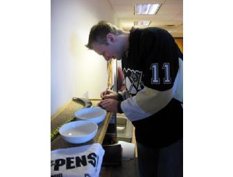 Hockey Puck Autographed by Jordan Staal