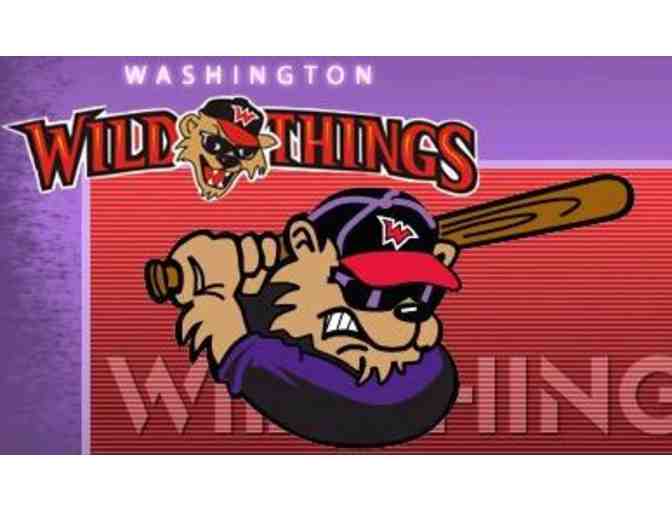 Four Tickets for Admission to Washington Wild Things
