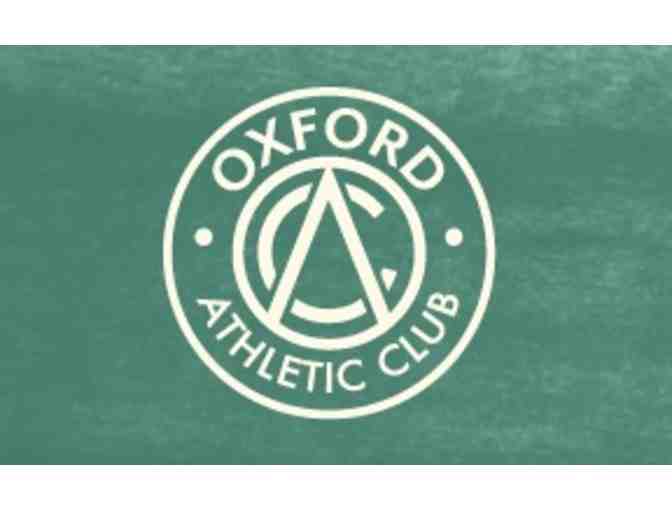 Oxford Athletic Club Membership and Goody Bag