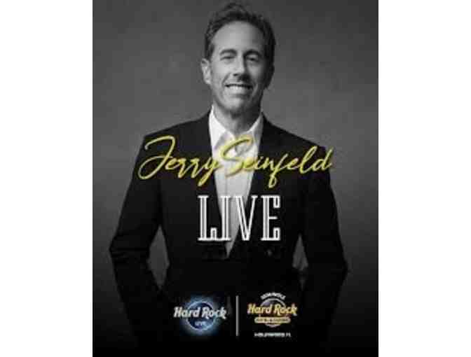 Jerry Seinfeld Live at Hard Rock January 24 - 4 Tickets - Photo 1