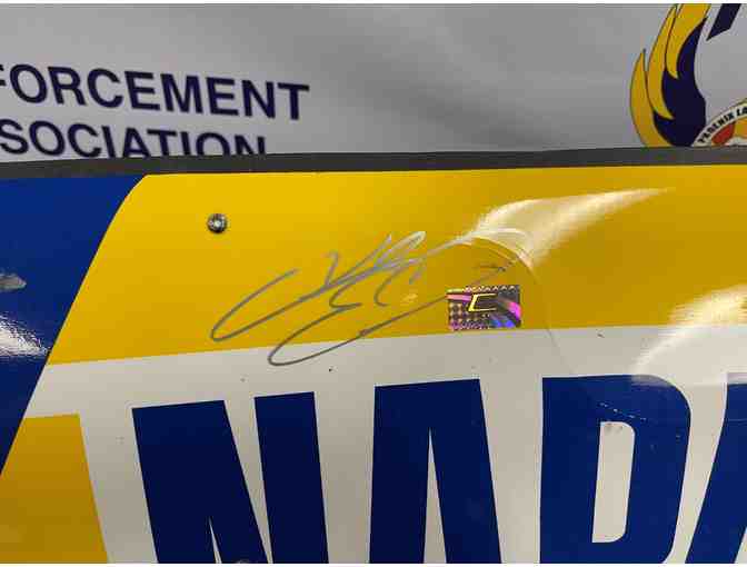 Autographed Chase Elliot NASCAR Fender