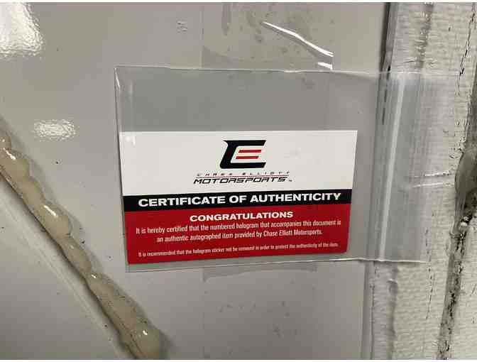 Autographed Chase Elliot NASCAR Fender