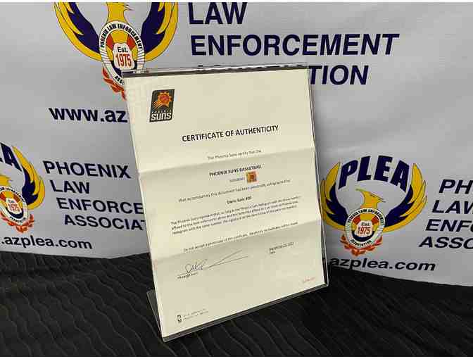 Autographed Phoenix Suns Basketball