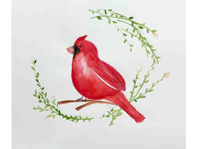'Red Bird' Painting