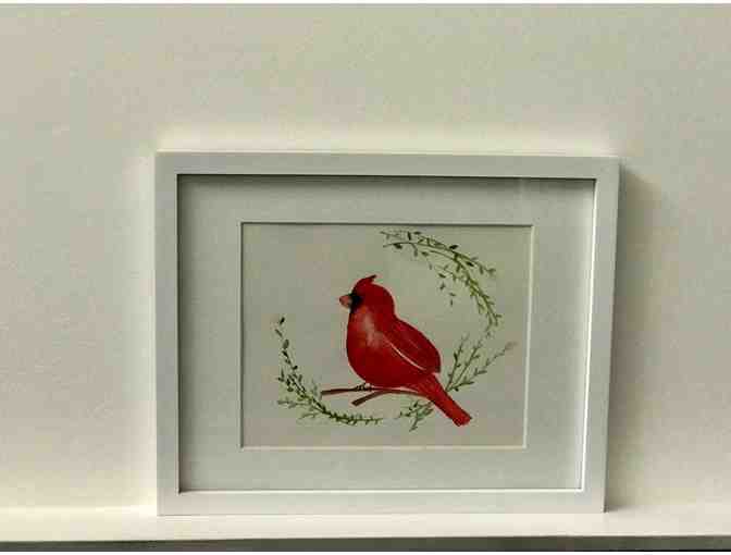 'Red Bird' Painting