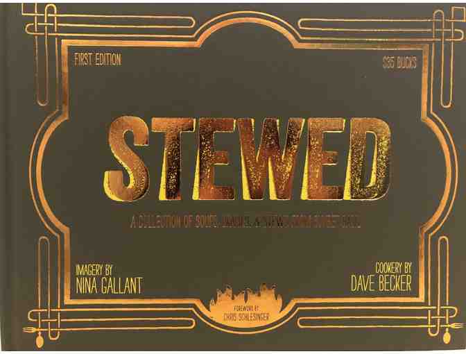 Sweet Basil $50 Gift Certificate and Signed Copy of Stewed By Dave Becker - Photo 2