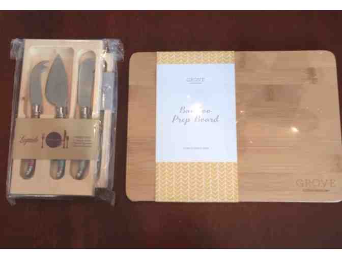 Wasik's Gift Certificate with Cutting Board and Knife Set