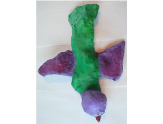 Handmade Paper Mache Bird