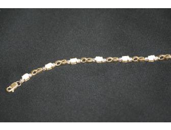 Diamond/Opal Estate Bracelet